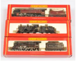 Hornby (GB) a group of BR Steam Locomotives to include