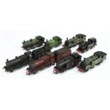 Hornby, Triang & Similar an unboxed group of Steam Locomotives to include