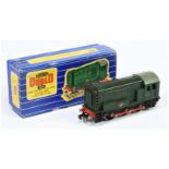 Hornby Dublo 3-rail 3231 0-6-0 BR green Class 08 Diesel Shunter No.D3763 with single connecting rod