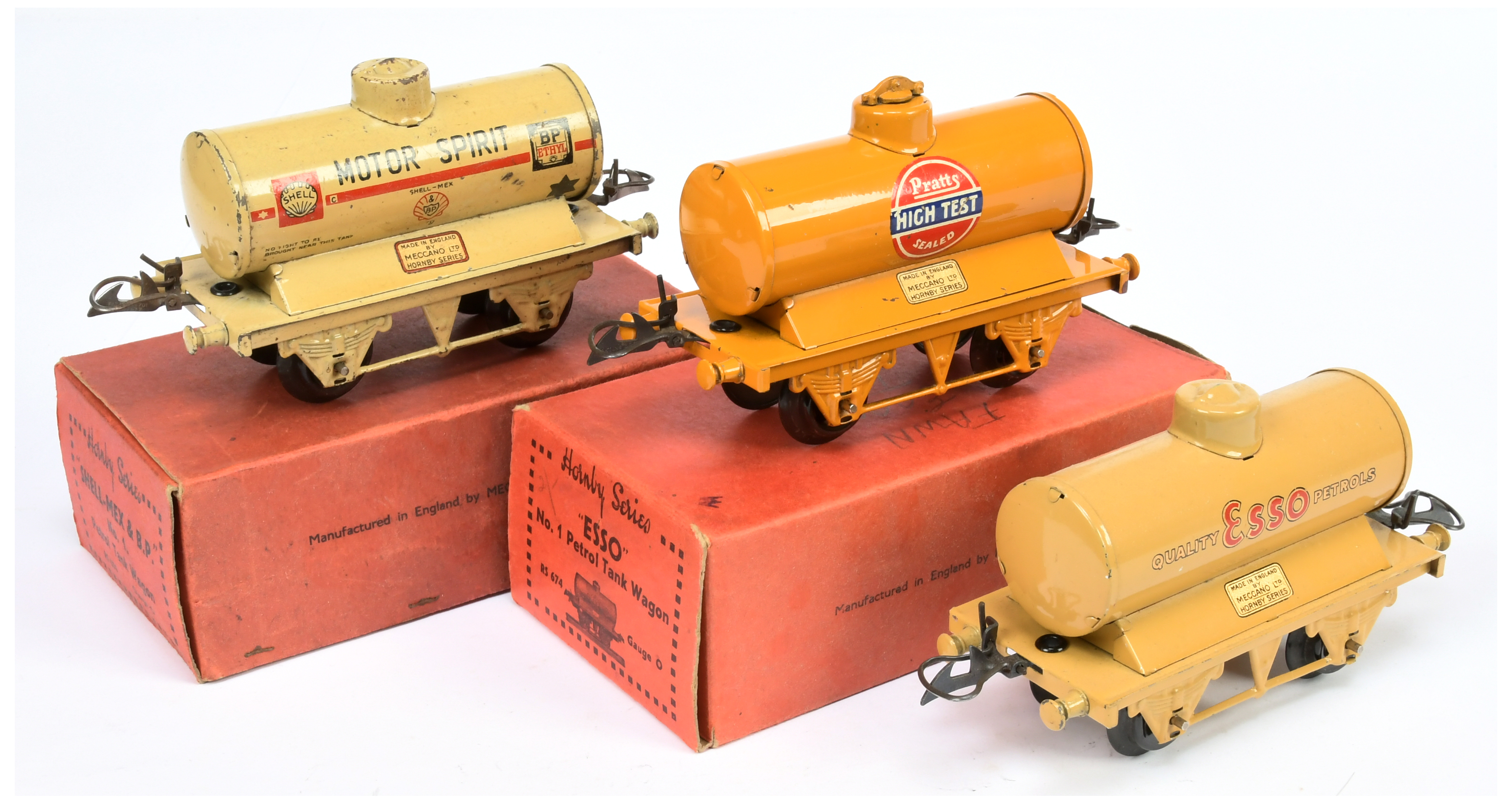 Hornby O gauge a mainly boxed group of Tank Wagons to include 