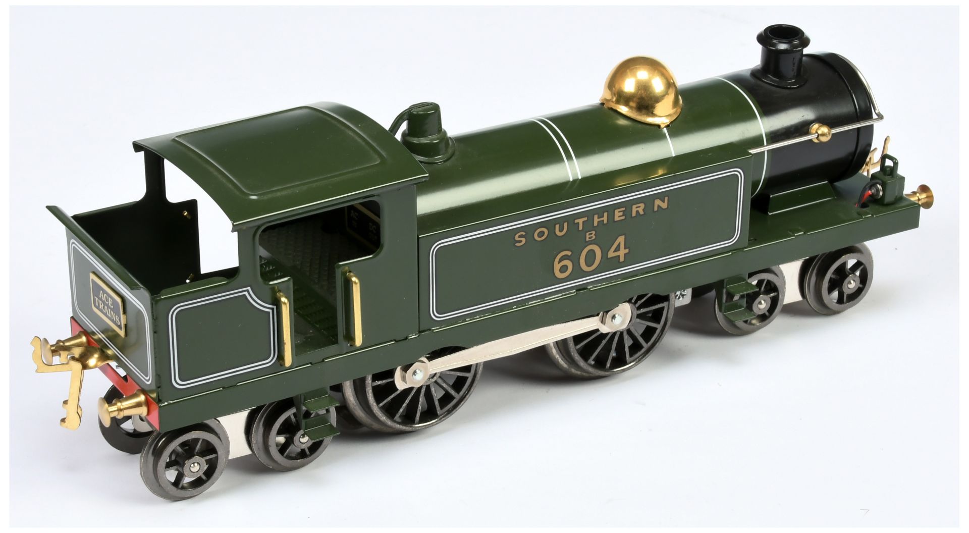 Ace Trains O Gauge 4-4-4 Southern Green 604 Tank Loco - Image 2 of 2