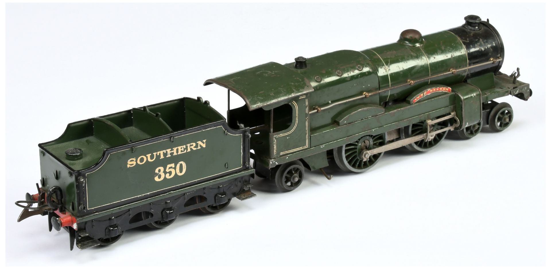 Hornby O Gauge No.3C 4-4-2 Southern Green "Lord Nelson" No.850 - Bild 2 aus 2