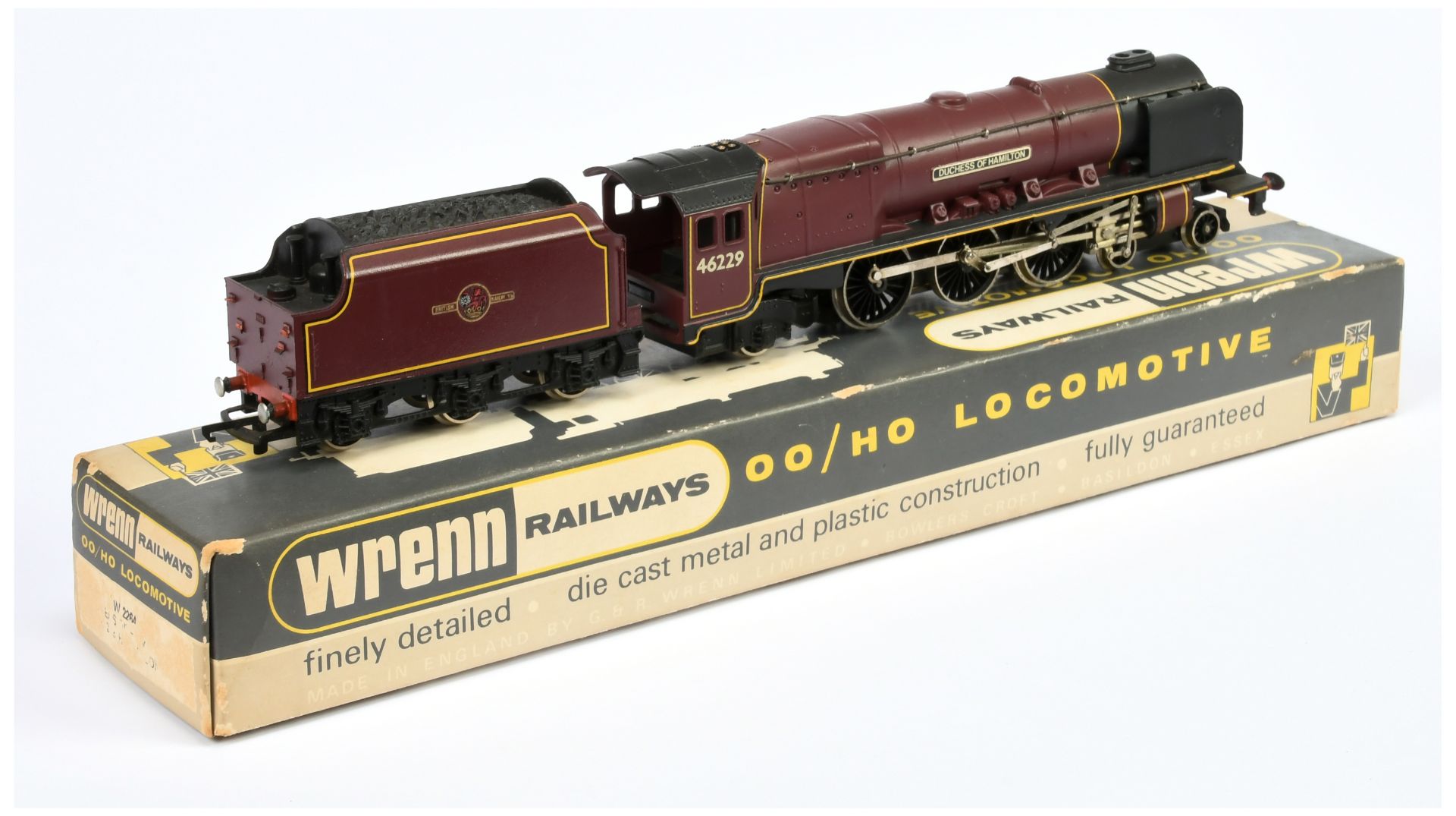 Wrenn W2264 4-6-2 BR maroon Princess Coronation Class Loco No.44629 "Duchess of Hamilton", this i... - Bild 2 aus 2