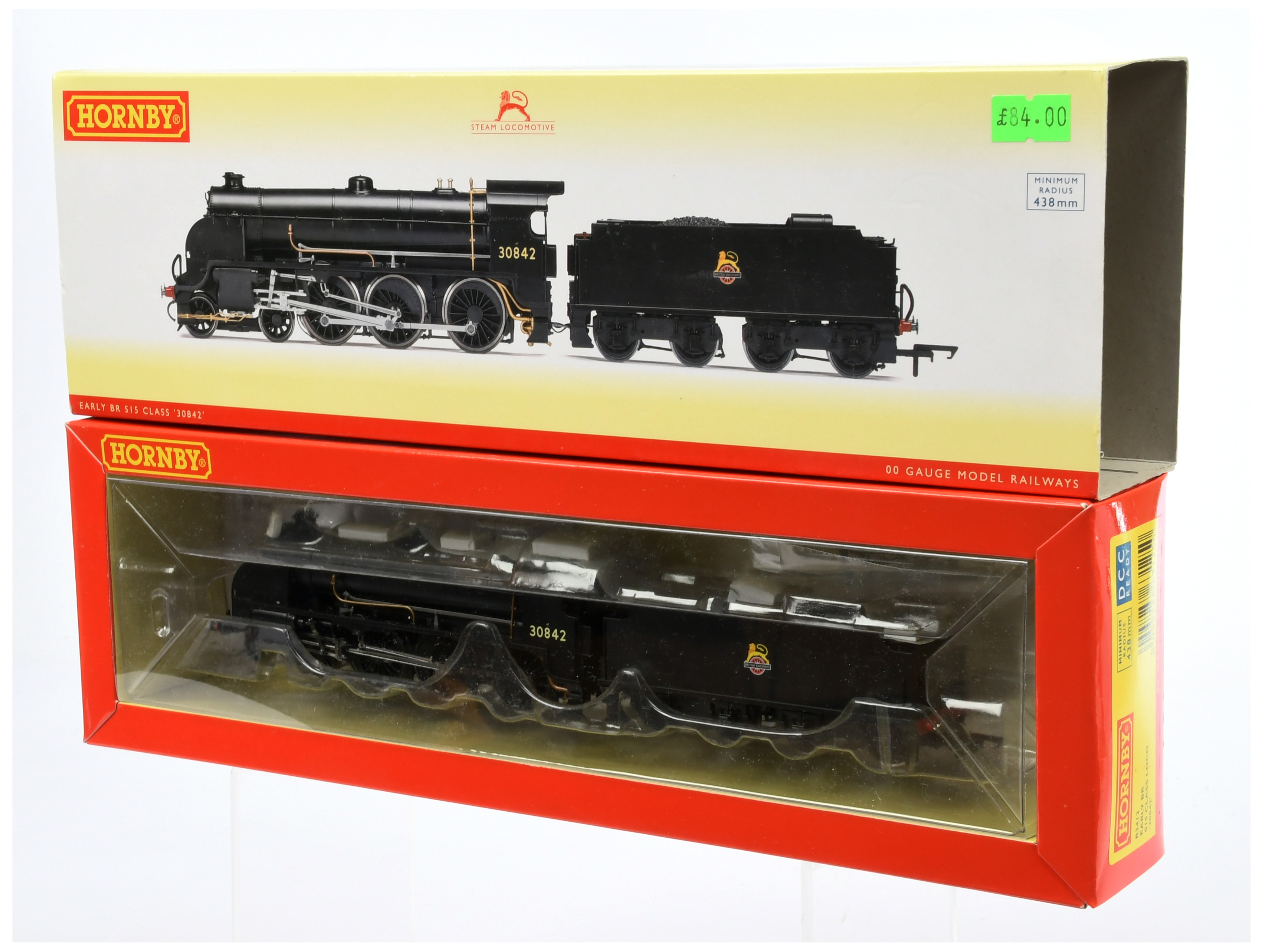 Hornby (China) R3412 4-6-0 BR unlined black S15 Class No. 30842