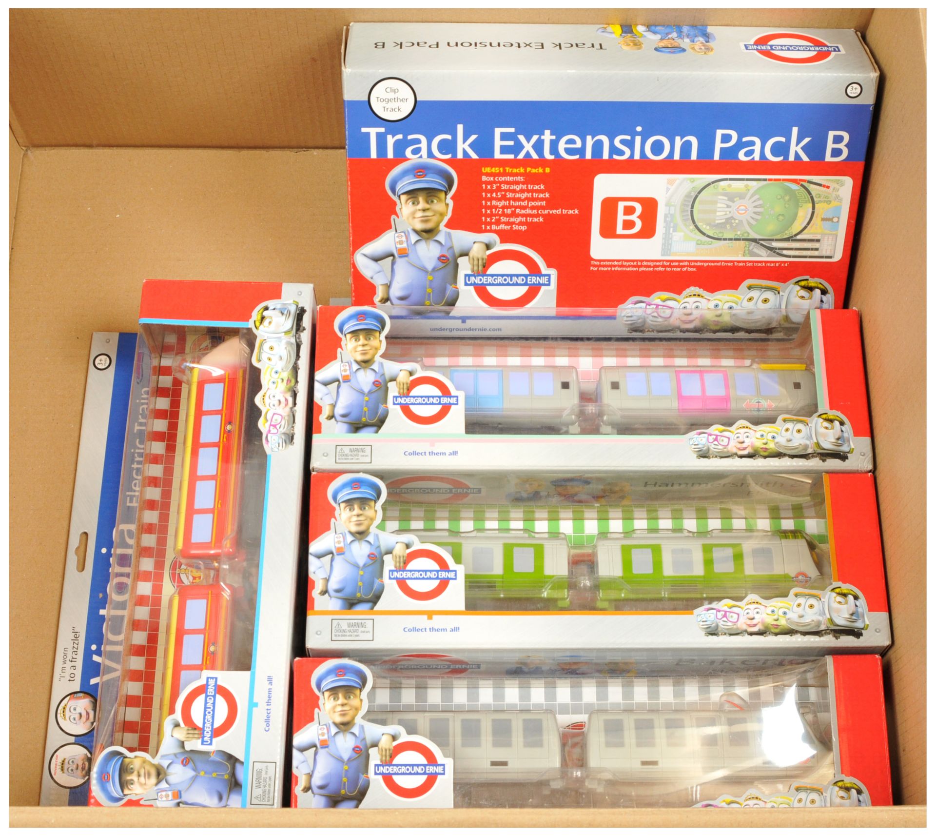 Bachmann a group of Underground Ernie items to include 