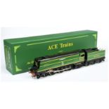 Ace Trains O Gauge 4-6-2 SR Green 21C151 Winston Churchill Bullied Pacific