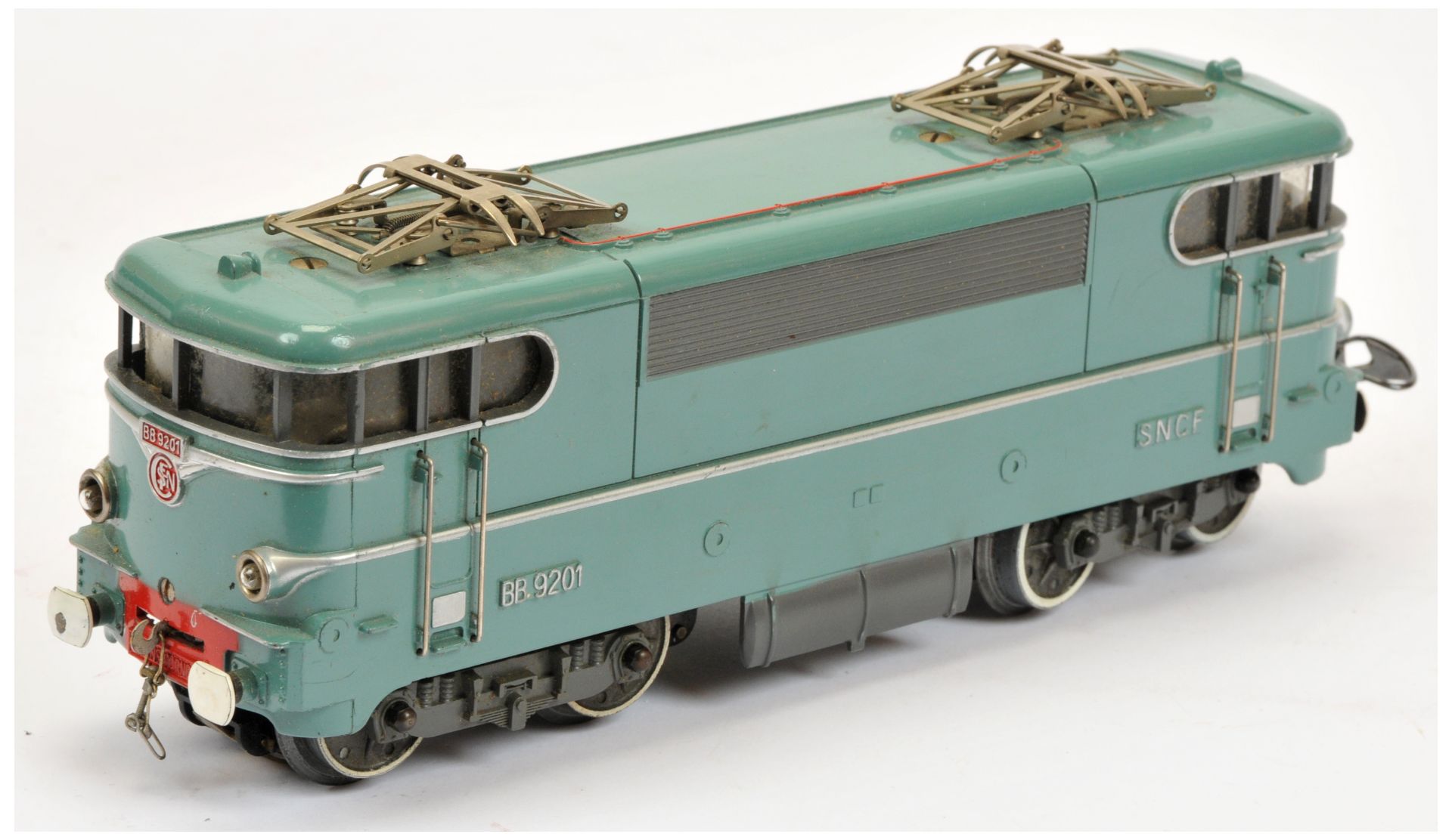 French Hornby O Gauge TNB Overhead Electric Locomotive SNCF Blue - Image 2 of 3