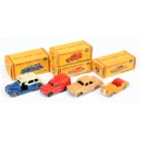 Dinky (Dublo Dinky) a boxed group of Vehicles to include