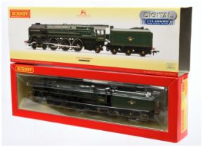 Hornby (China) R3244TTS BR Green 4-6-2 Class 8 Steam Locomotive No. 71000 "Duke of Gloucester". D...
