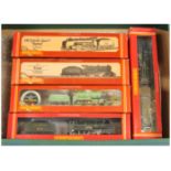 Hornby (GB) a group of Steam Locomotives to include 