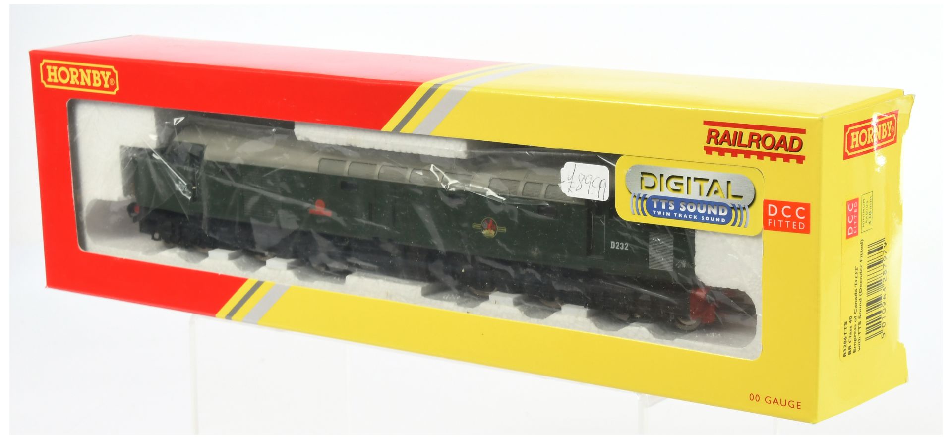 Hornby (China) Railroad R3286TTS BR Class 40 Diesel Locomotive D232 "Empress of Canada" with TTS ...