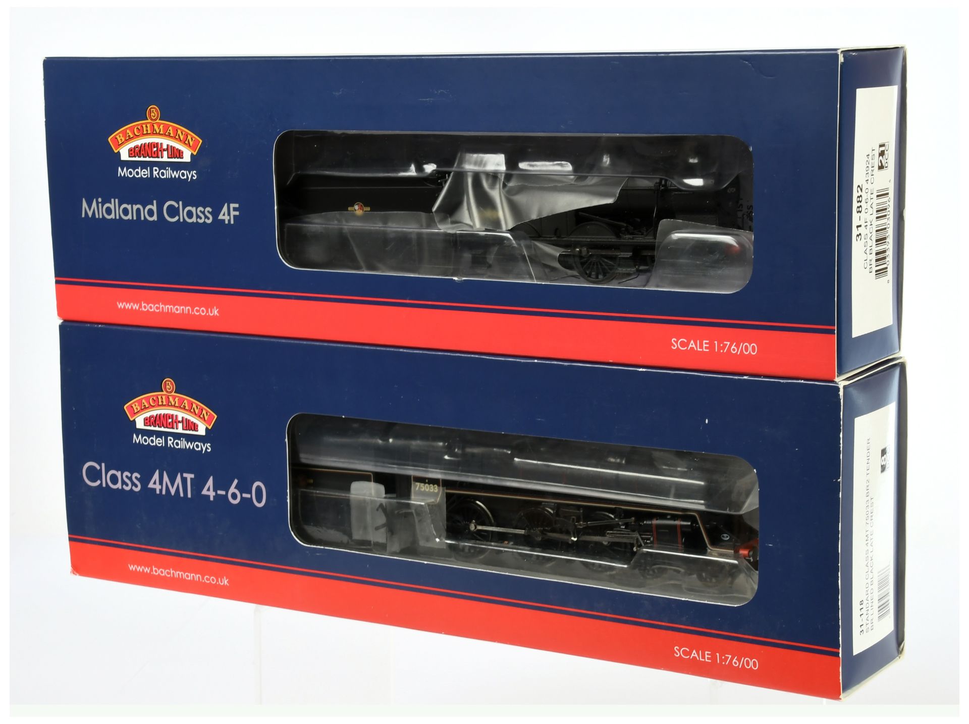 Bachmann a pair of BR Steam Locomotives comprising of 