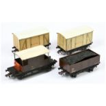 Hornby Dublo a group of unboxed Post-War SR wagons comprising of 