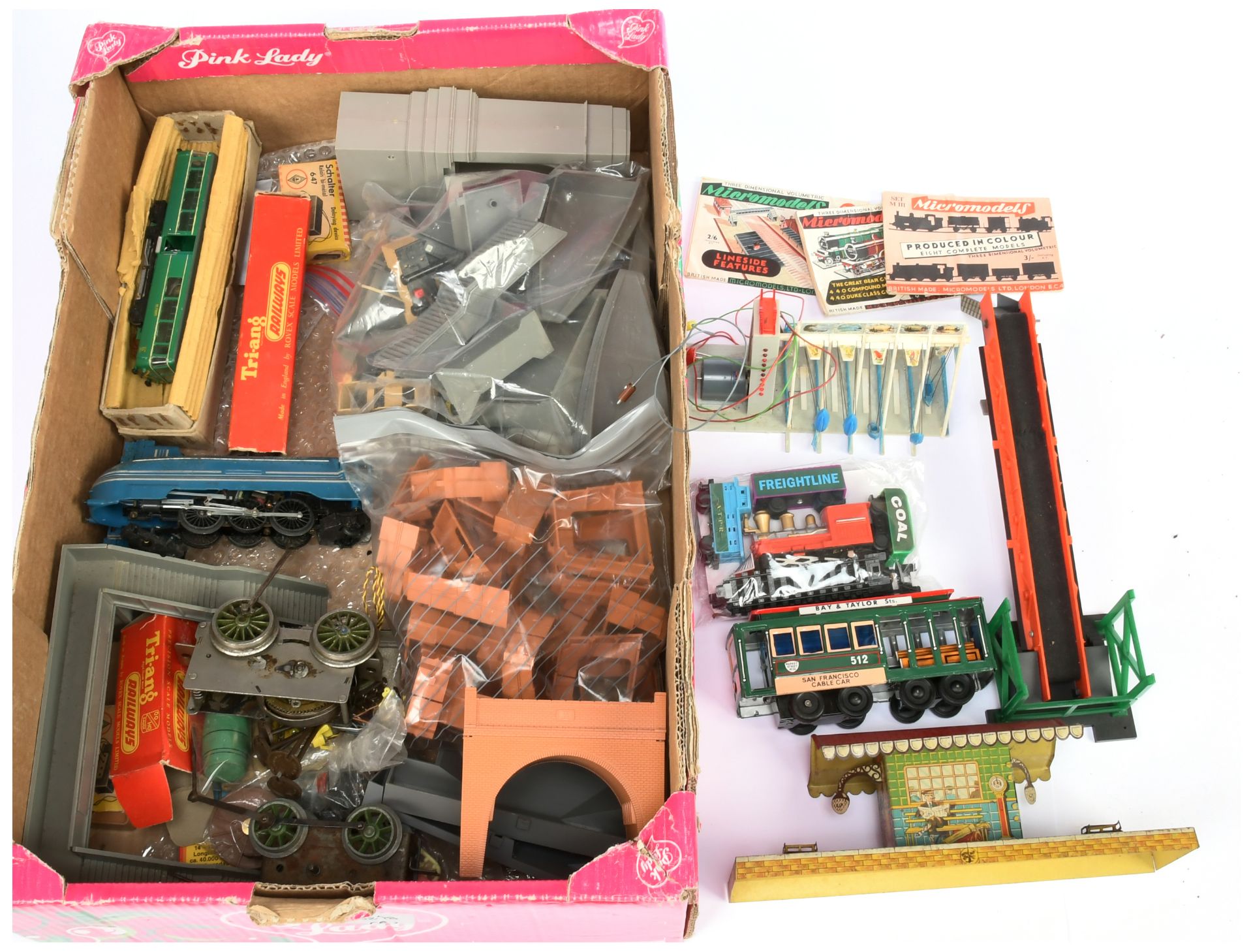 Triang, Micromodels, Hornby & other items.