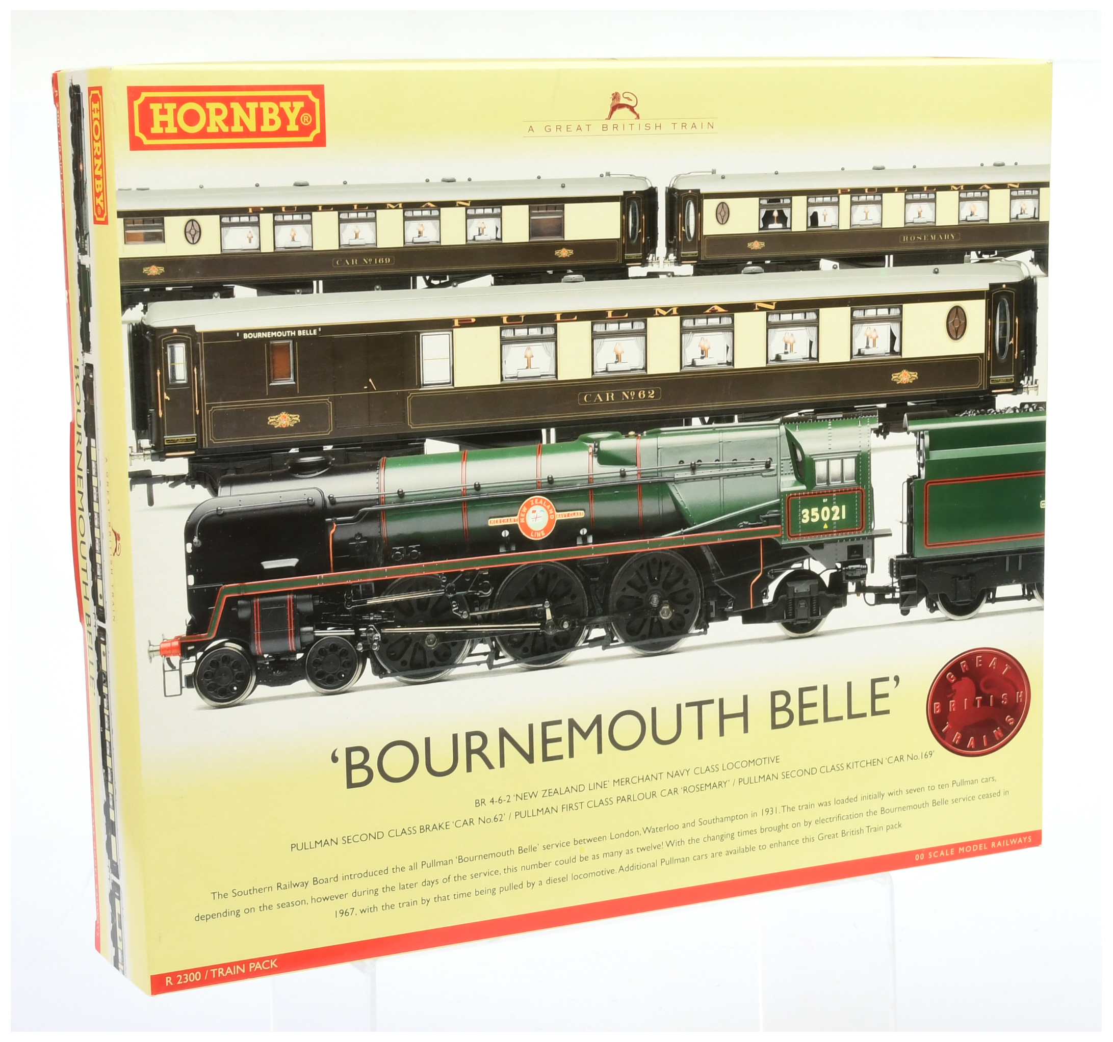 Hornby (China) R2300 "Bournemouth Belle" Train Pack 