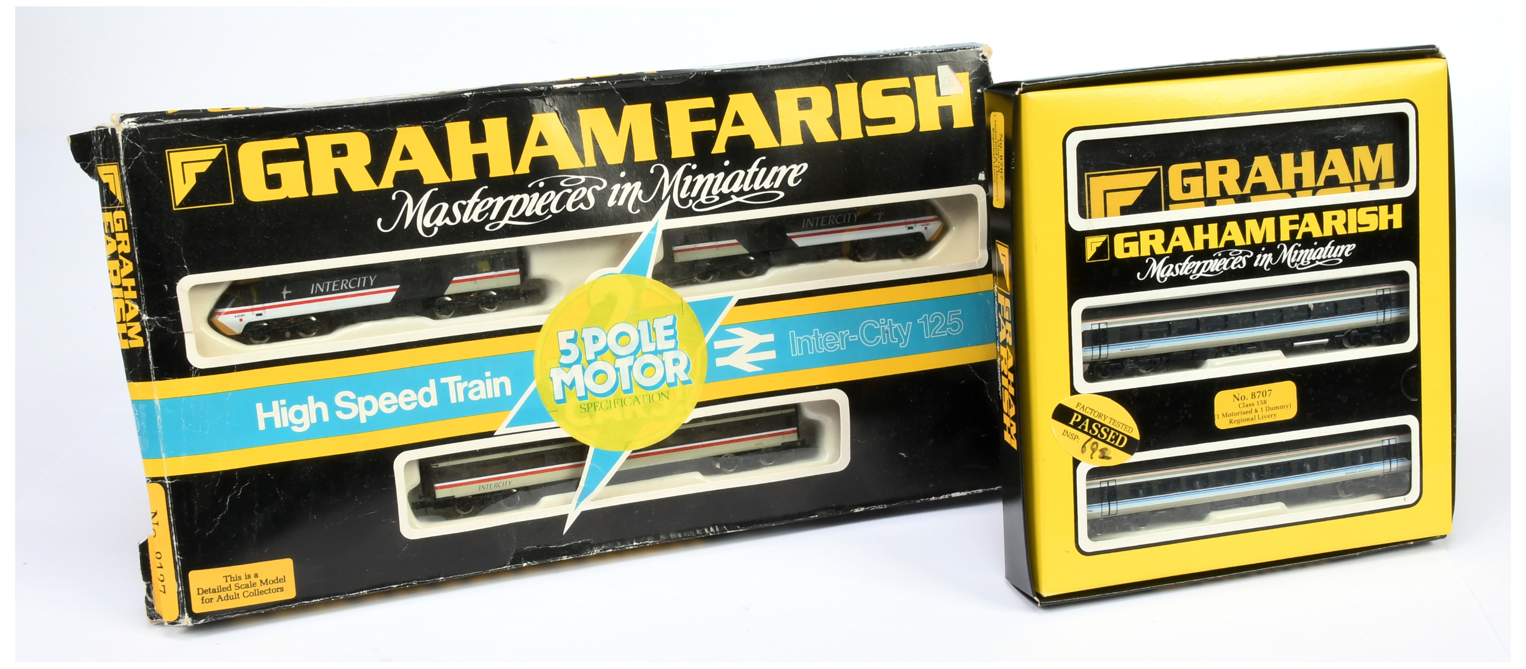 Graham Farish N Gauge 2x Train Packs 8127 & 8707