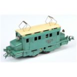 Hornby O Gauge  0-4-0 PO Electric Loco SNCF Turquoise