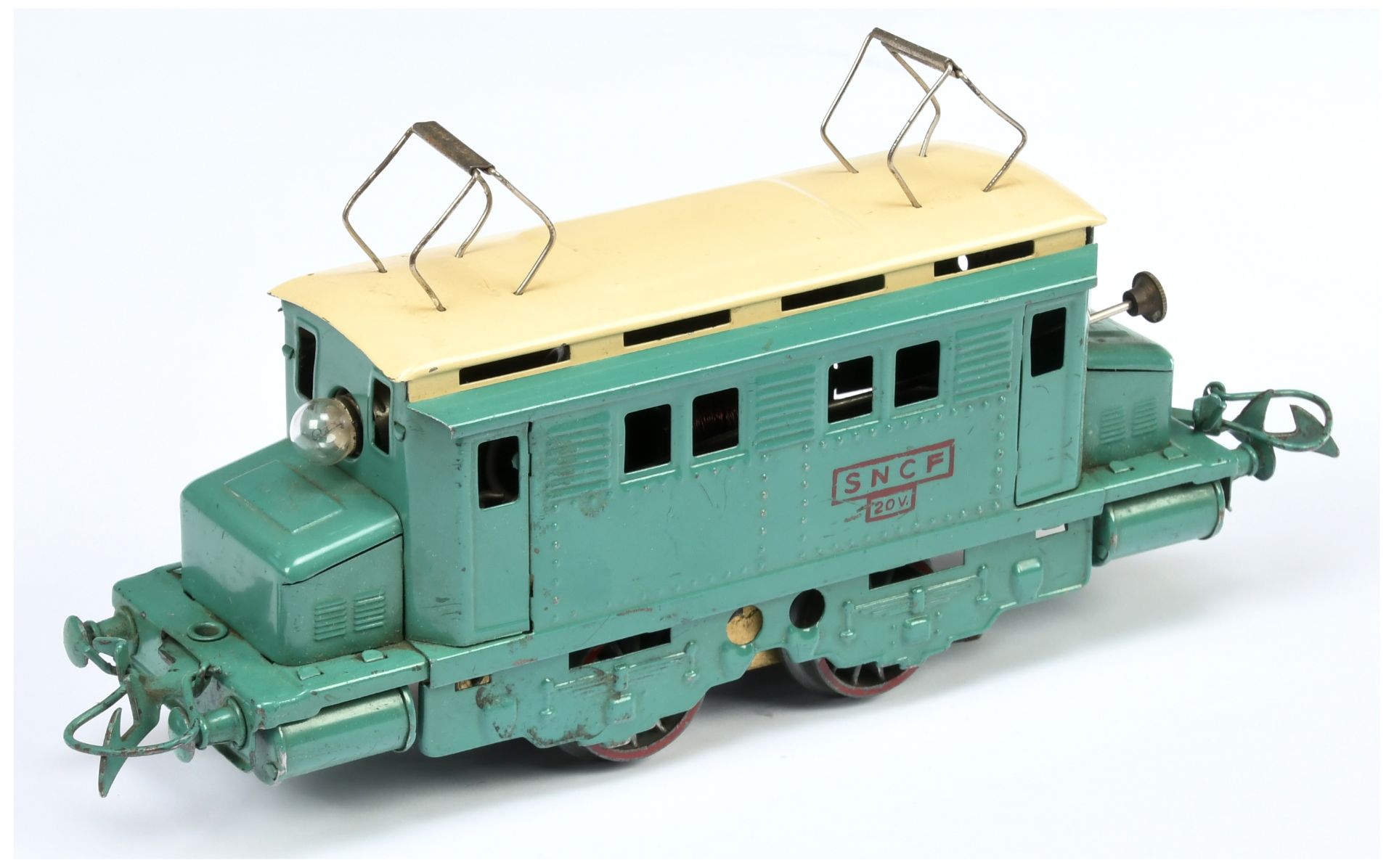 Hornby O Gauge  0-4-0 PO Electric Loco SNCF Turquoise