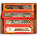 Hornby (GB) a group of Steam Locomotives to include 