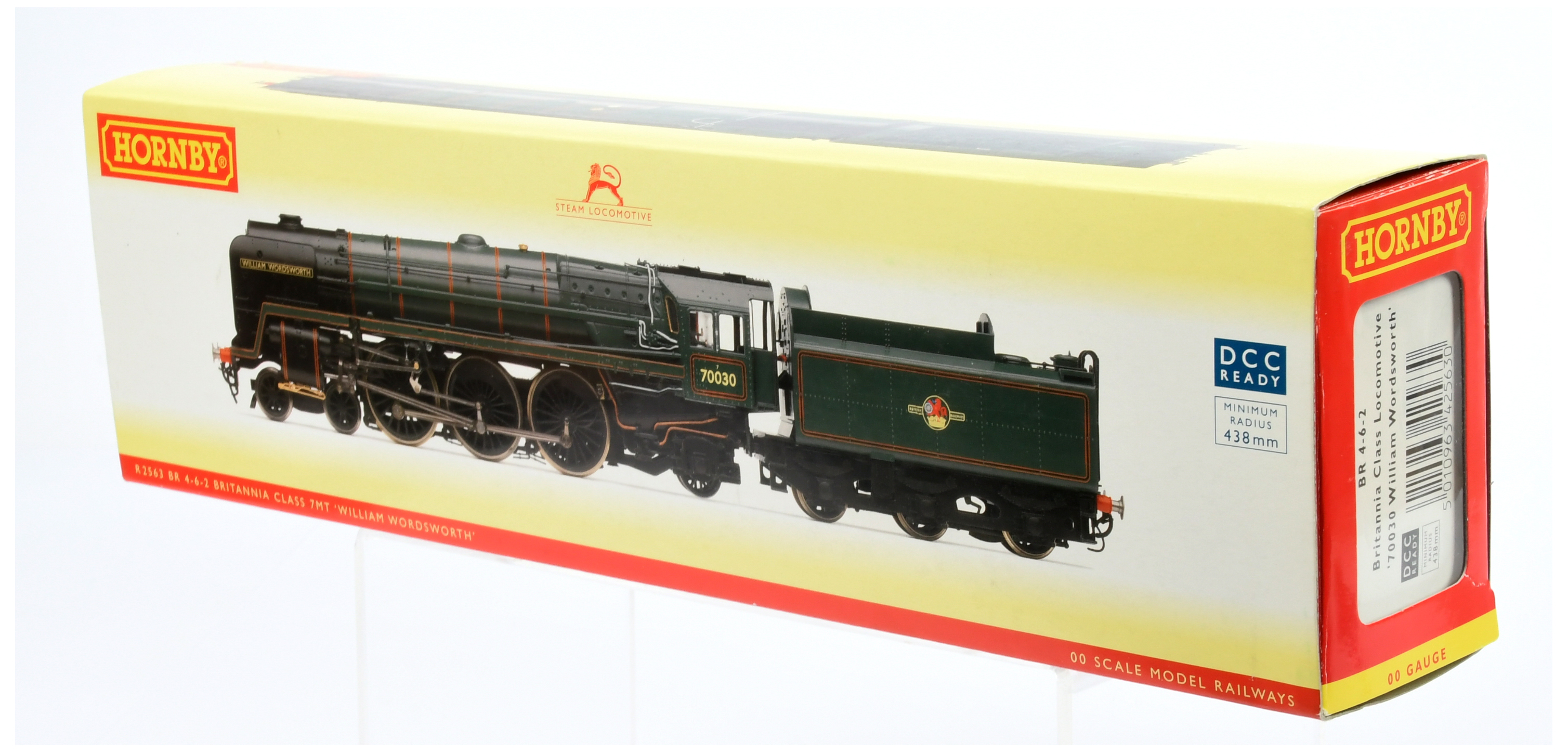 Hornby (China) R2563 4-6-2 BR Britannia Class Locomotive 70030 "William Wordsworth"