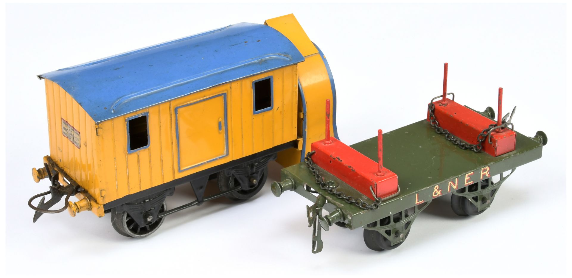 Hornby O Gauge pair of unboxed wagons. - Image 2 of 2