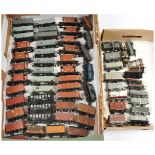 Hornby, Bachmann & Similar an unboxed group of Wagons to include