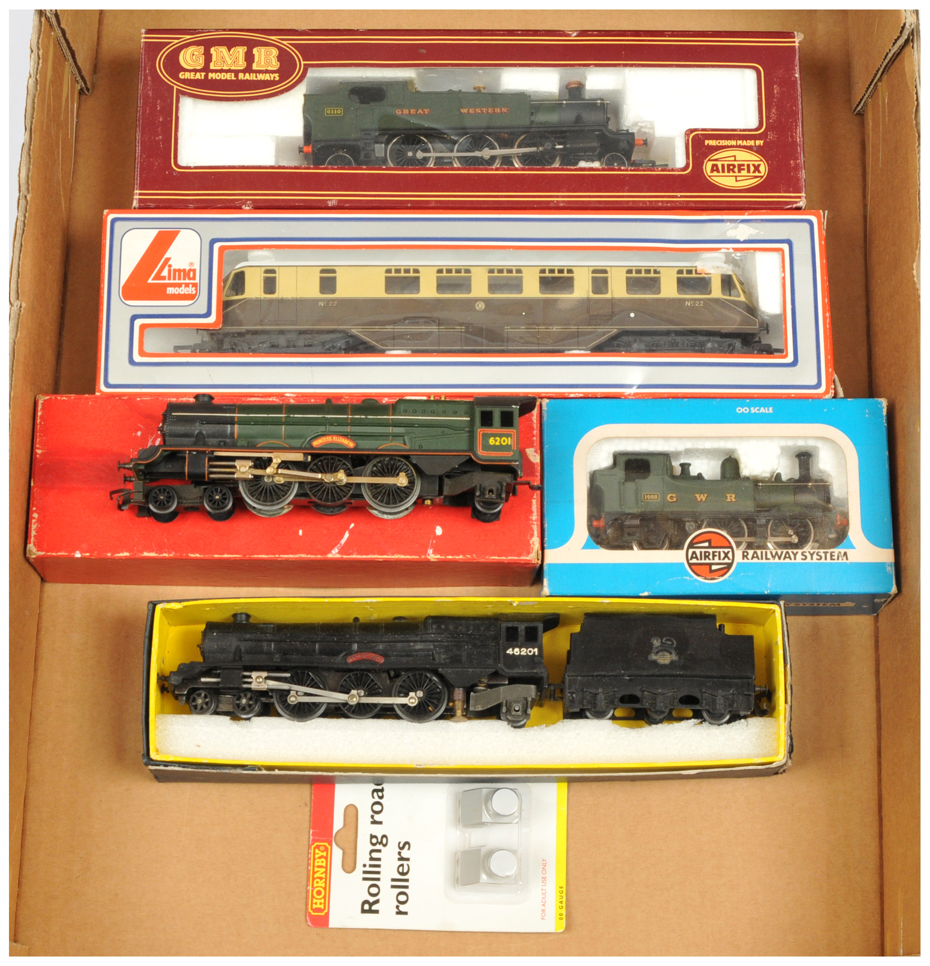 Airfix & Similar a boxed and part boxed group of Steam and Diesel Locomotives to include