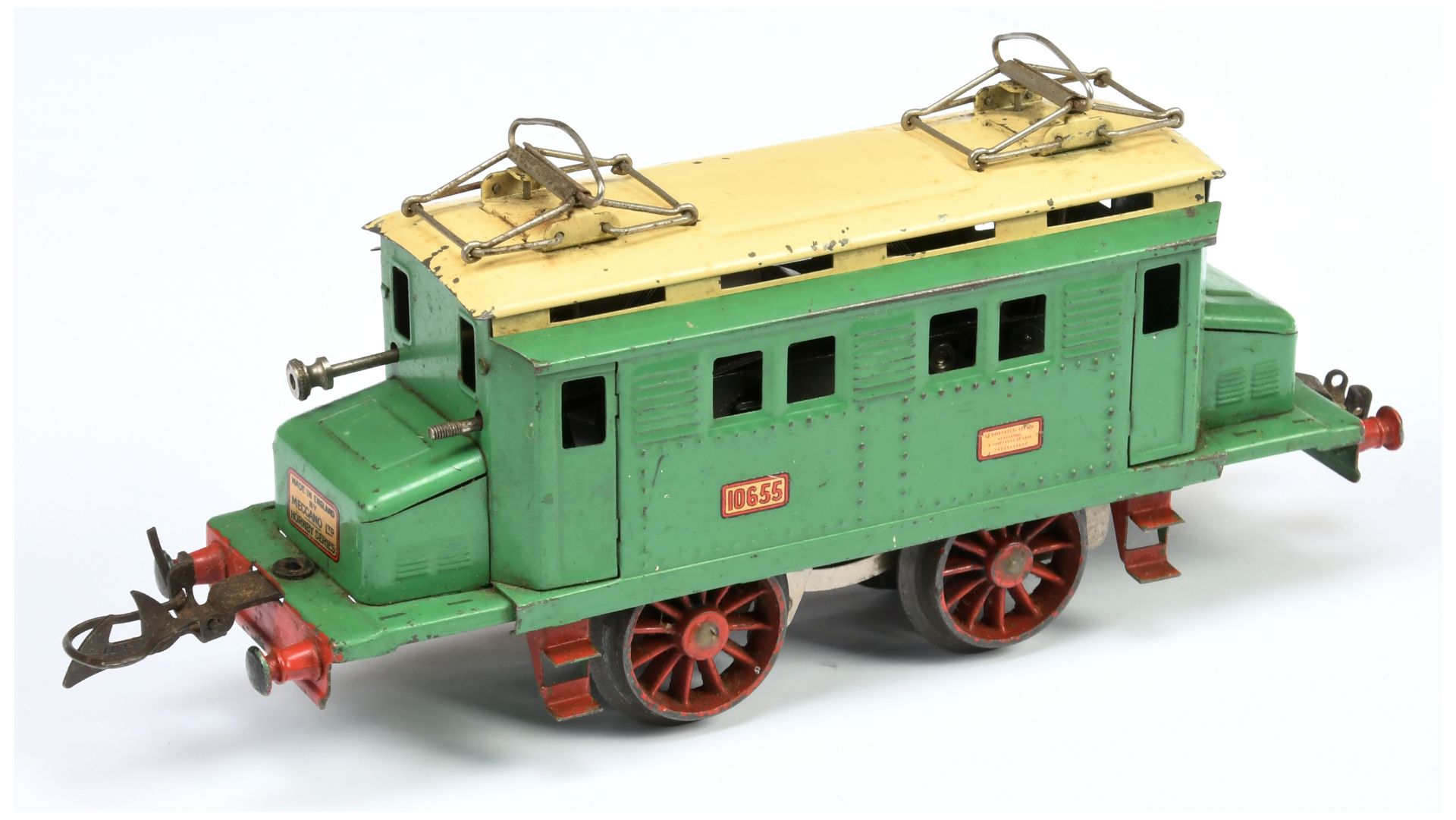 Hornby O Gauge LEC1 0-4-0 Swiss style Overhead Electric Loco Green  - Bild 2 aus 2