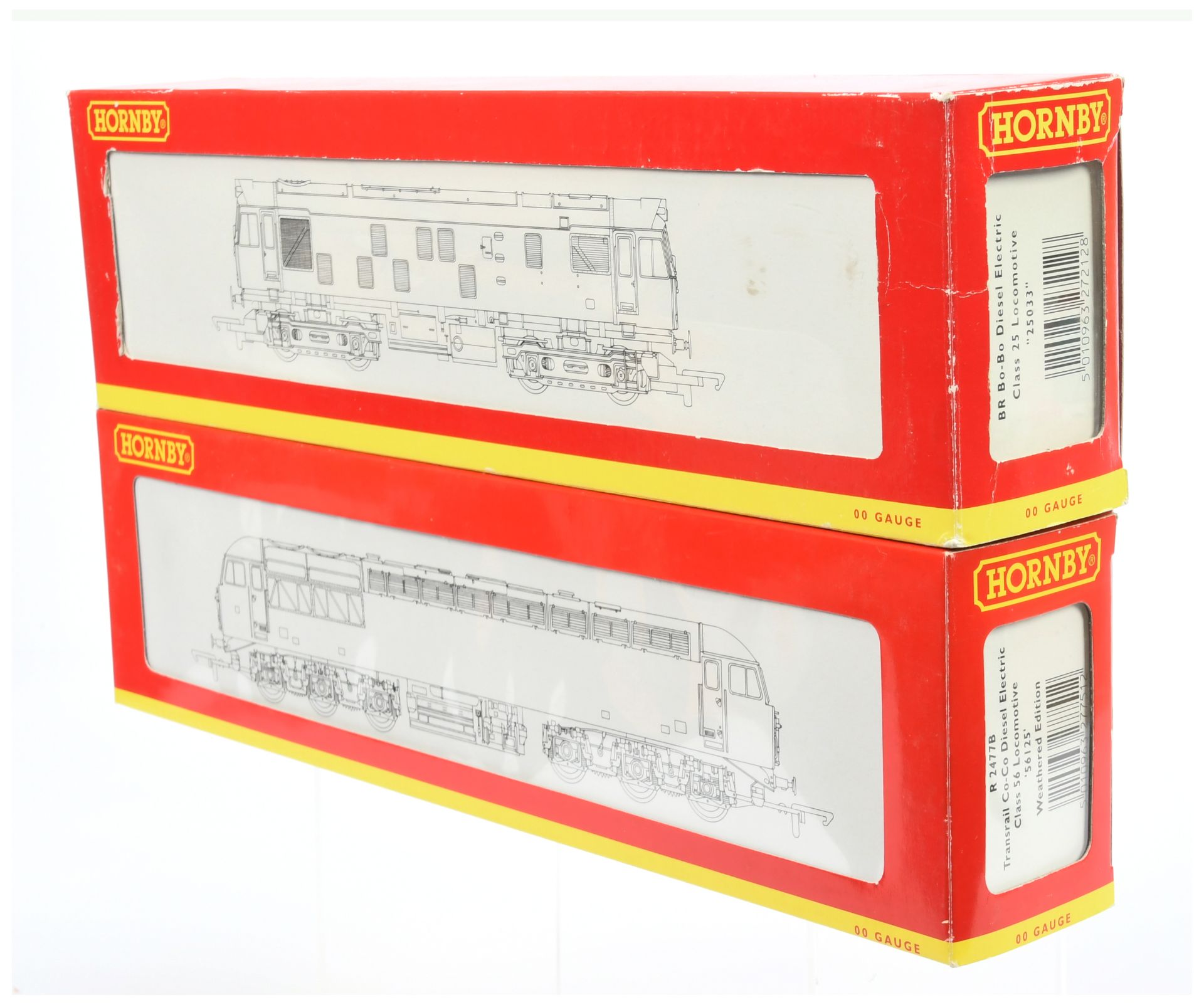 Hornby (China) a pair of Diesel Steam Locomotives comprising of 