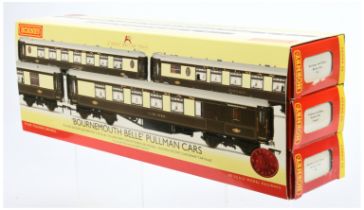 Hornby (China) R4169 "Bournemouth Belle" Pullman Cars coach pack.