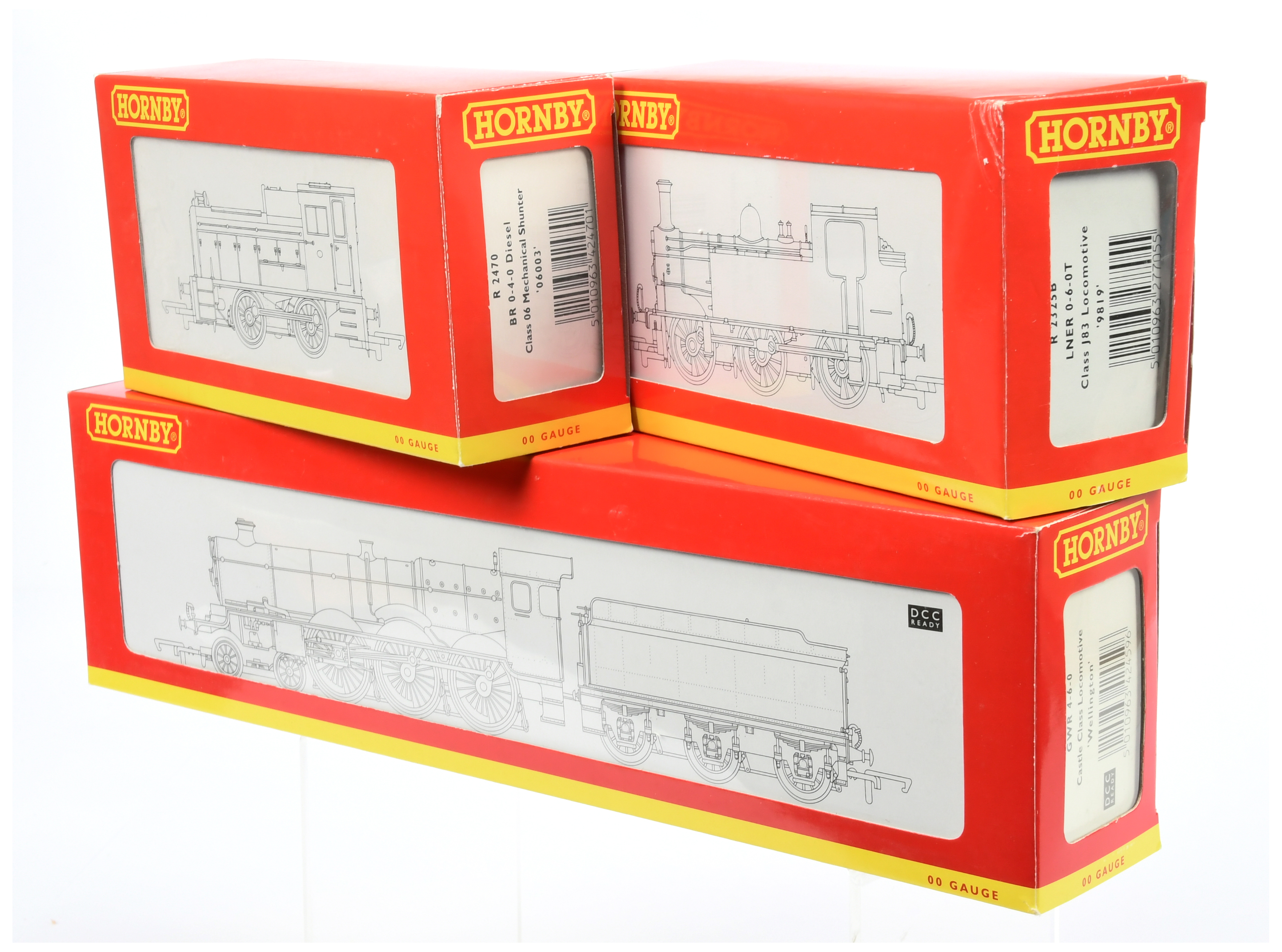 Hornby (China) a group of Steam & Diesel Locomotives comprising of 