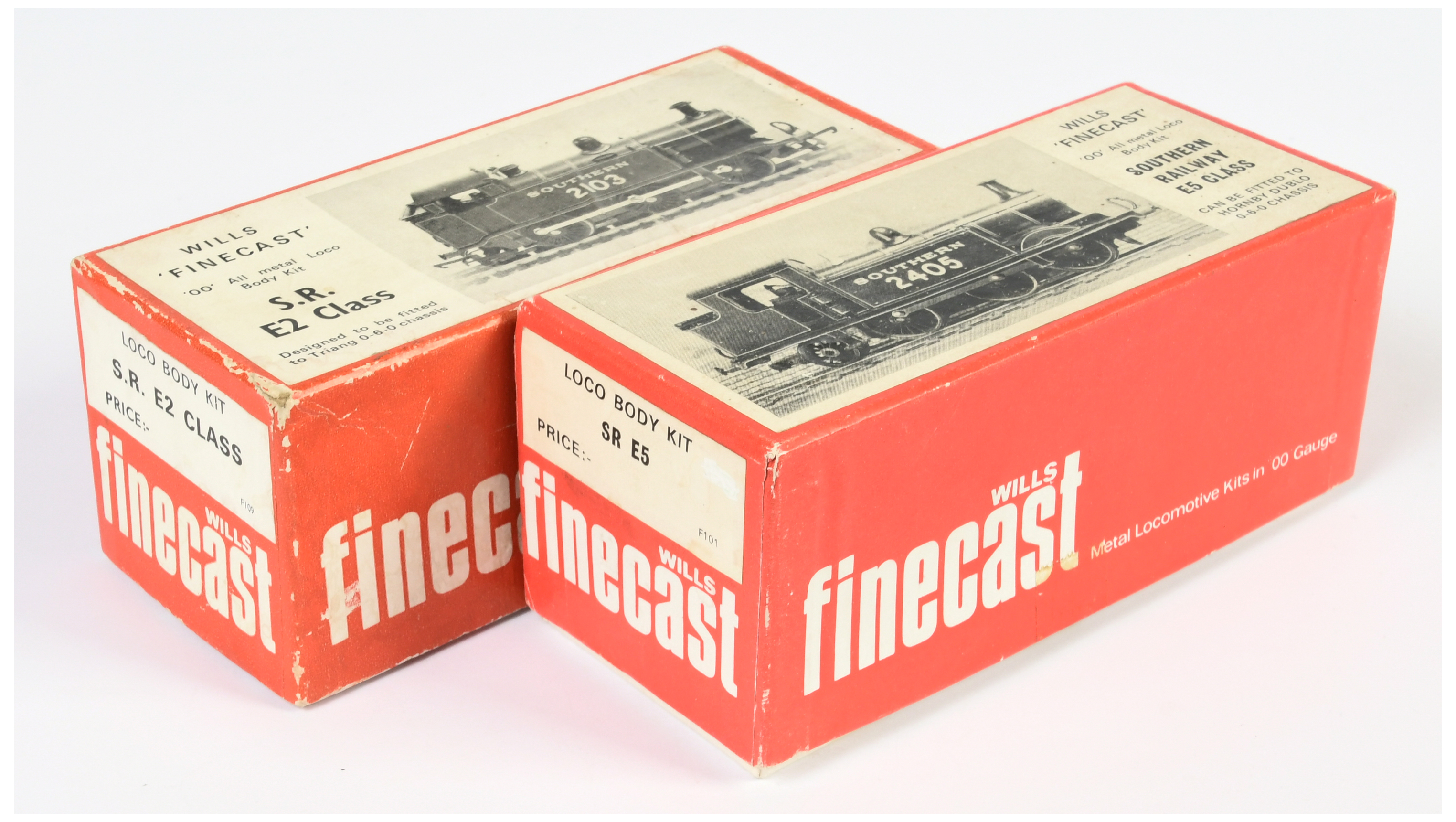 Wills Finecast OO Gauge Kits which are built/unmade comprising of 