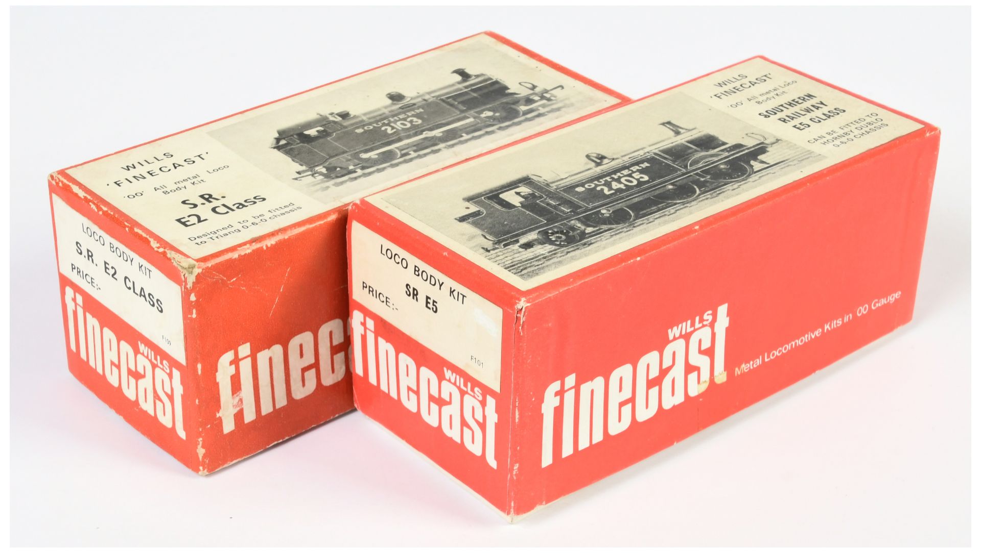 Wills Finecast OO Gauge Kits which are built/unmade comprising of 