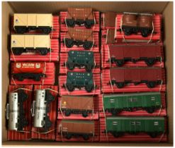 Hornby Dublo a mixed group of Wagons to include