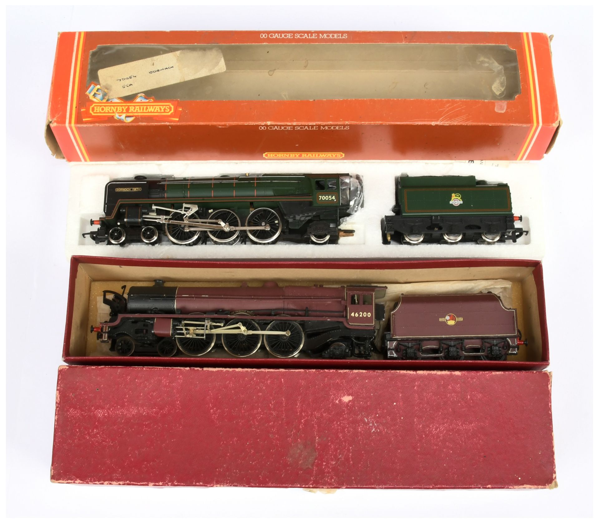 Hornby & Kitbuilt a boxed pair of Steam Locomotives comprising of 