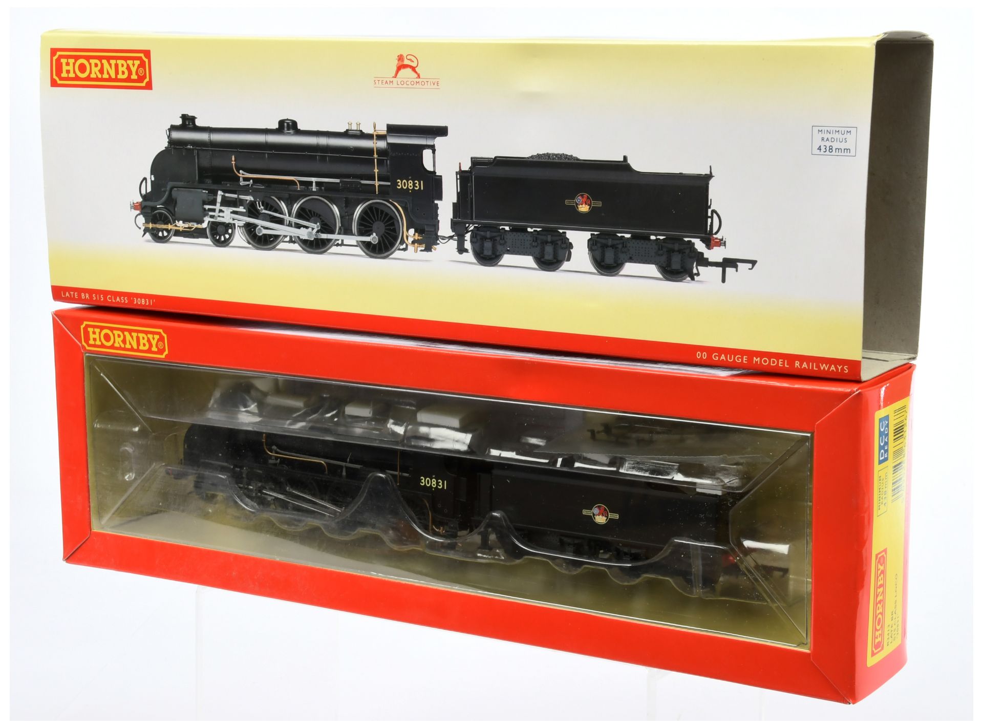 Hornby (China) R3413 4-6-0 BR unlined black S15 Class No. 30831