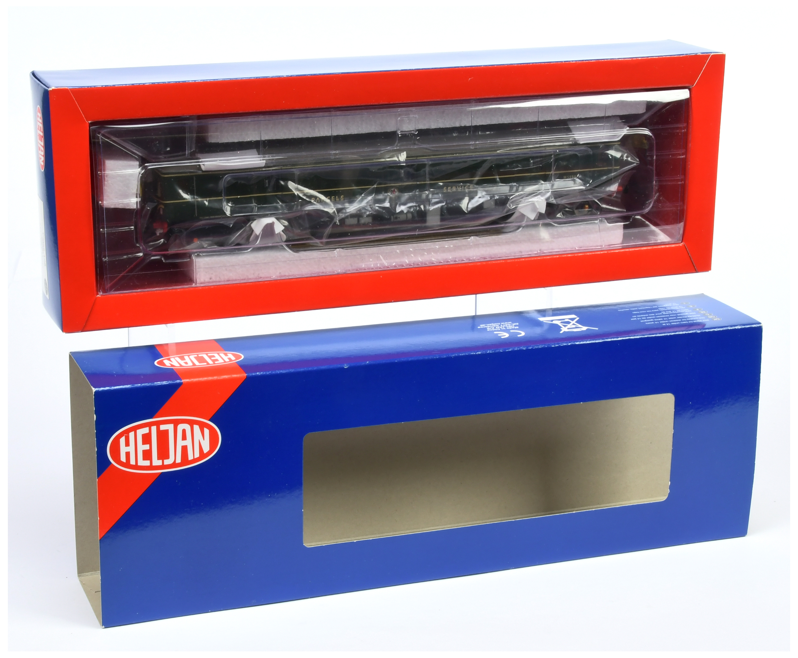 Heljan OO Gauge Ref. 89901 BR Parcels Service green livery Class 128 DPU Single Railcar No.M55987