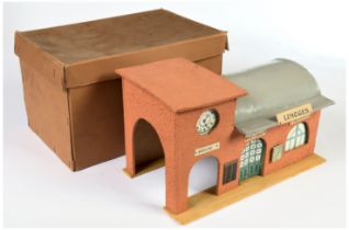 Serie Hornby O Gauge Gare No.15 Limoges wooden station