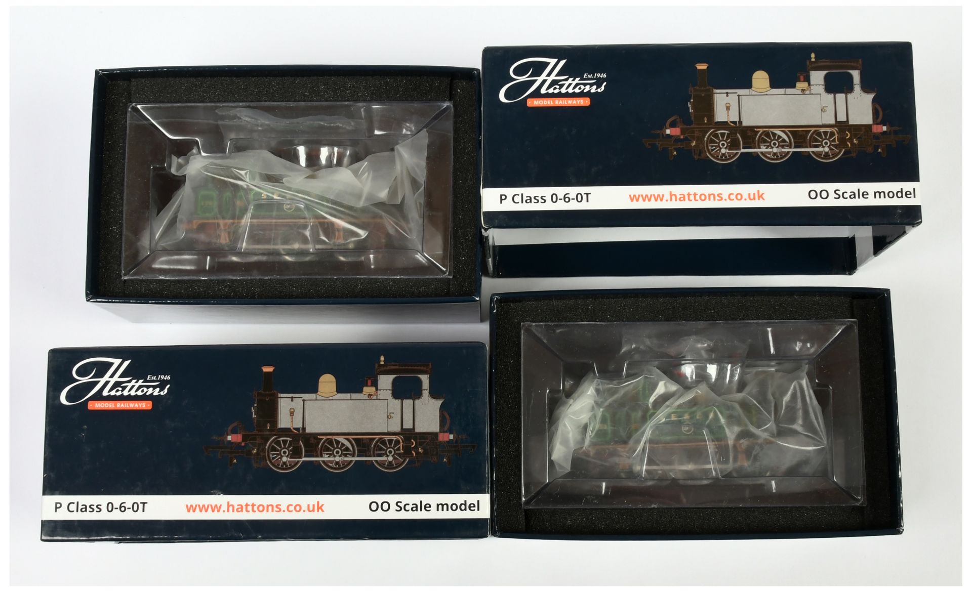Hattons Models pair of P Class Steam Locomotives comprising of 