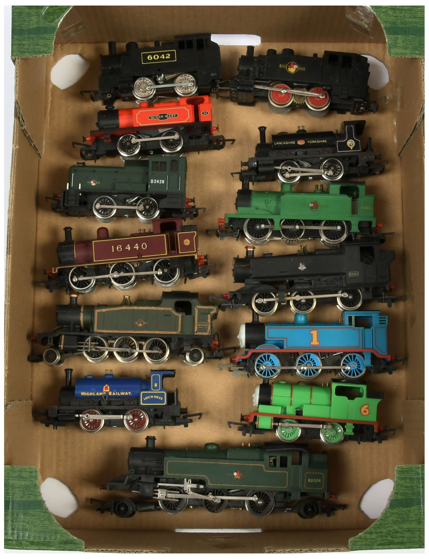 Hornby & Similar an unboxed group comprising of Steam and Diesel Locomotives to include