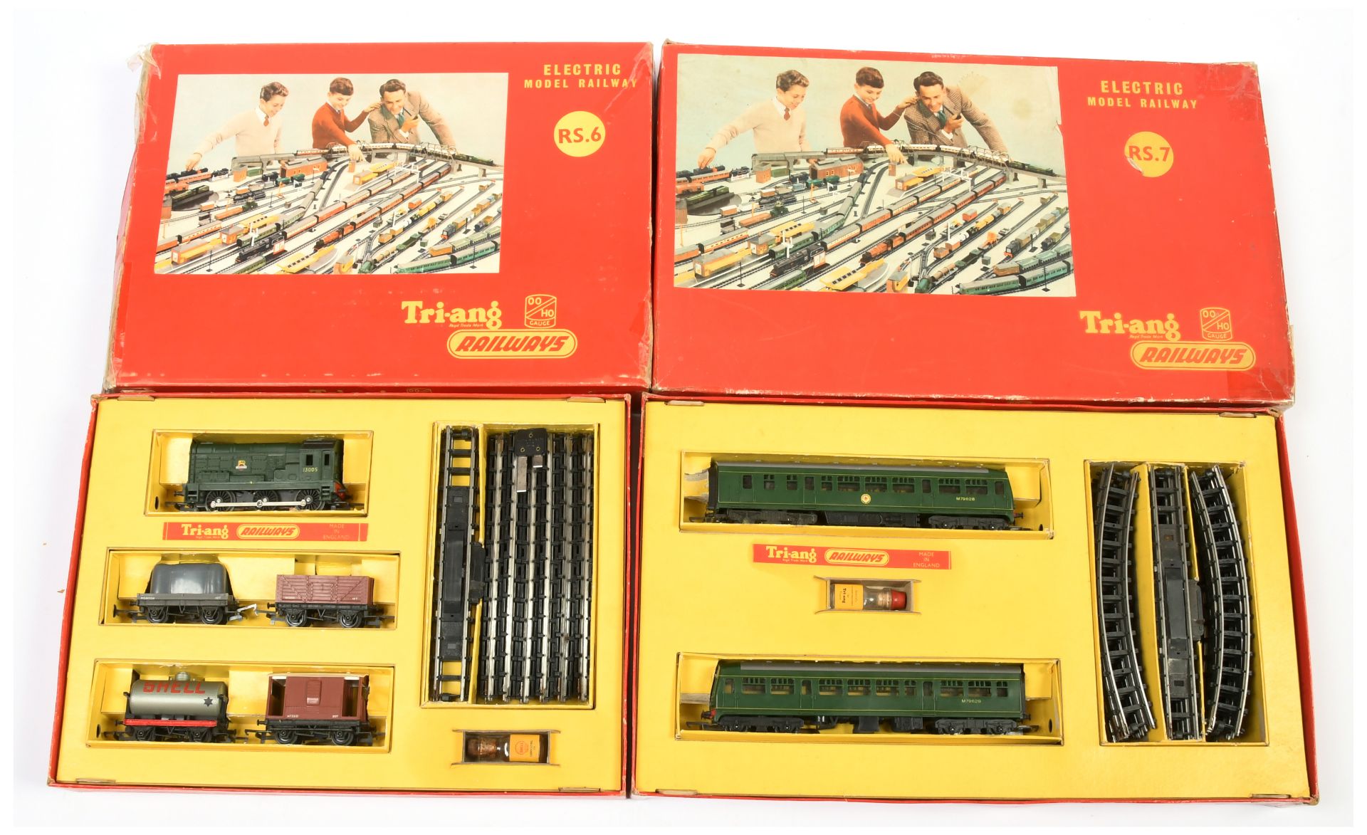 Triang a boxed pair of Train Sets comprising of 