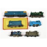 Hornby & Similar a mainly unboxed group of Diesel and Steam Locomotives to include