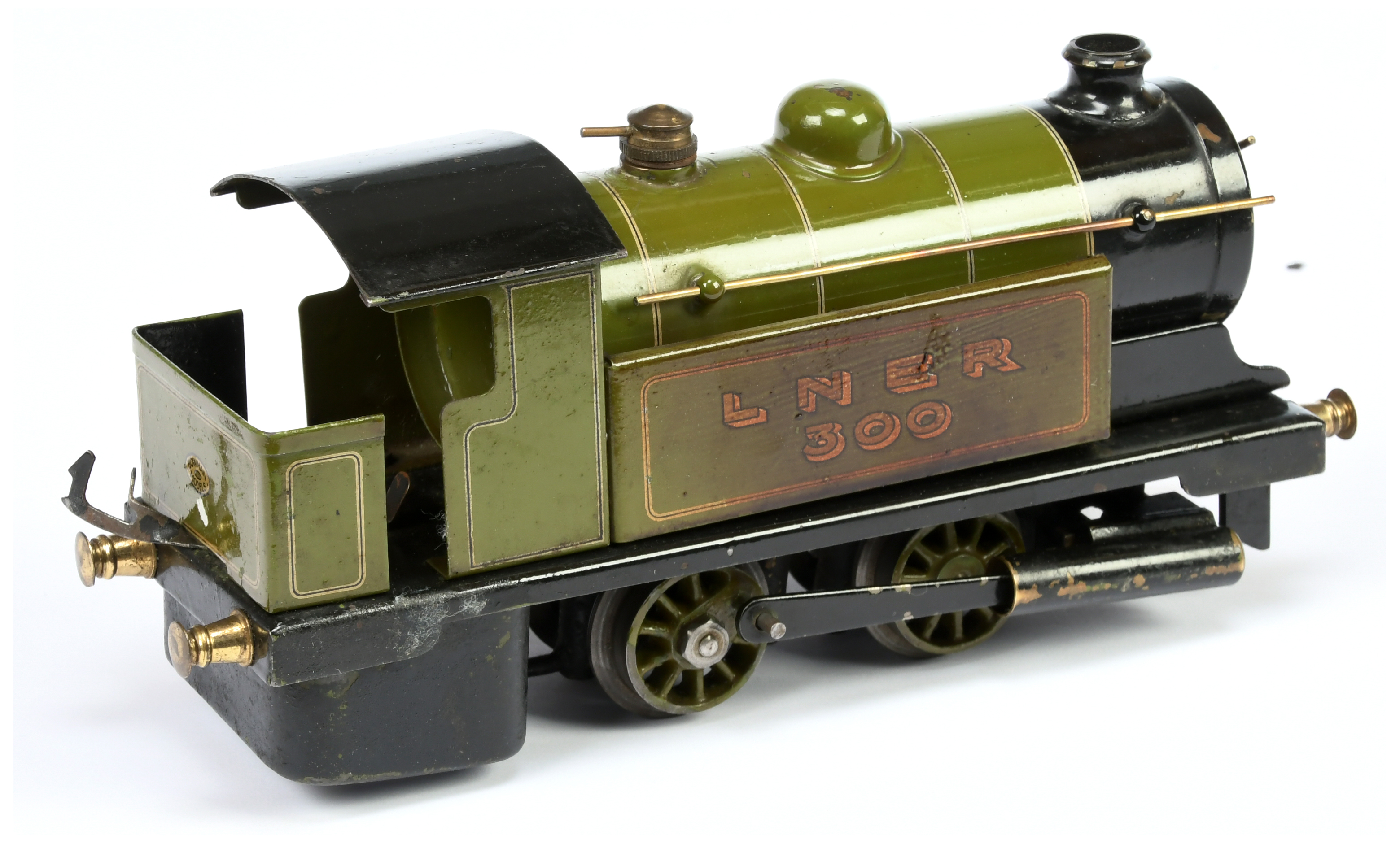 Bowman O Gauge 0-4-0 LNER Green 300 Live Steam Tank Loco. - Image 2 of 2