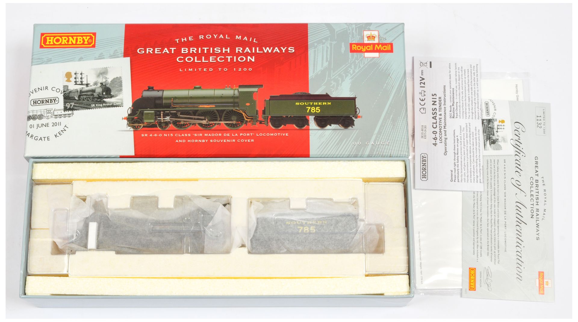 Hornby (China) The Royal Mail Limited Edition Great British Railway Collection Steam Locomotive R...
