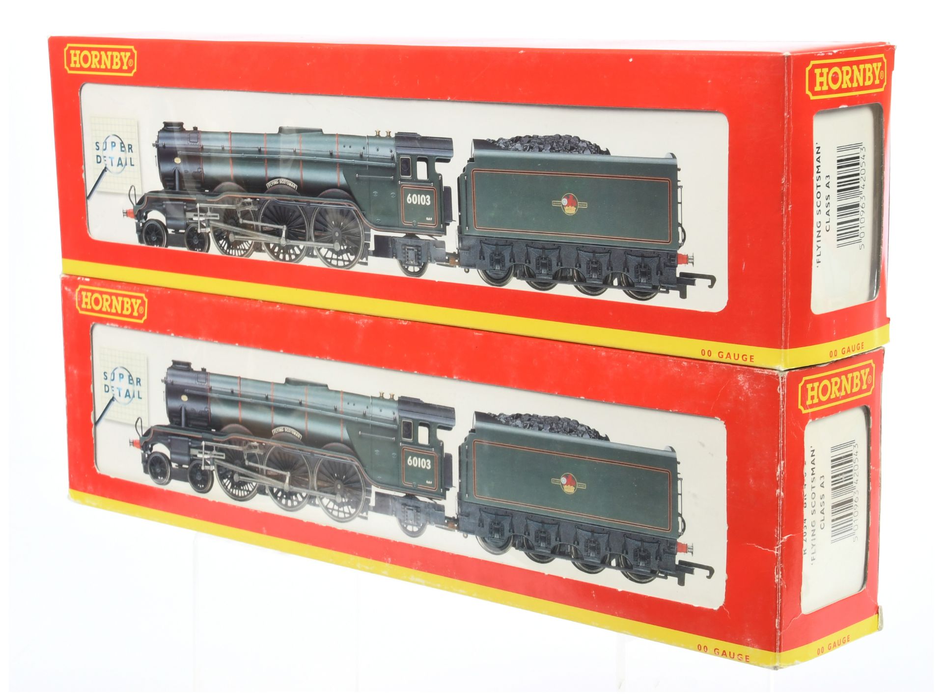 Hornby (China) a pair of R2054 4-6-2 BR A4 Class 60103 "Flying Scotsman"