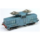French Hornby O Gauge TZB Overhead Electric Locomotive SNCF Blue