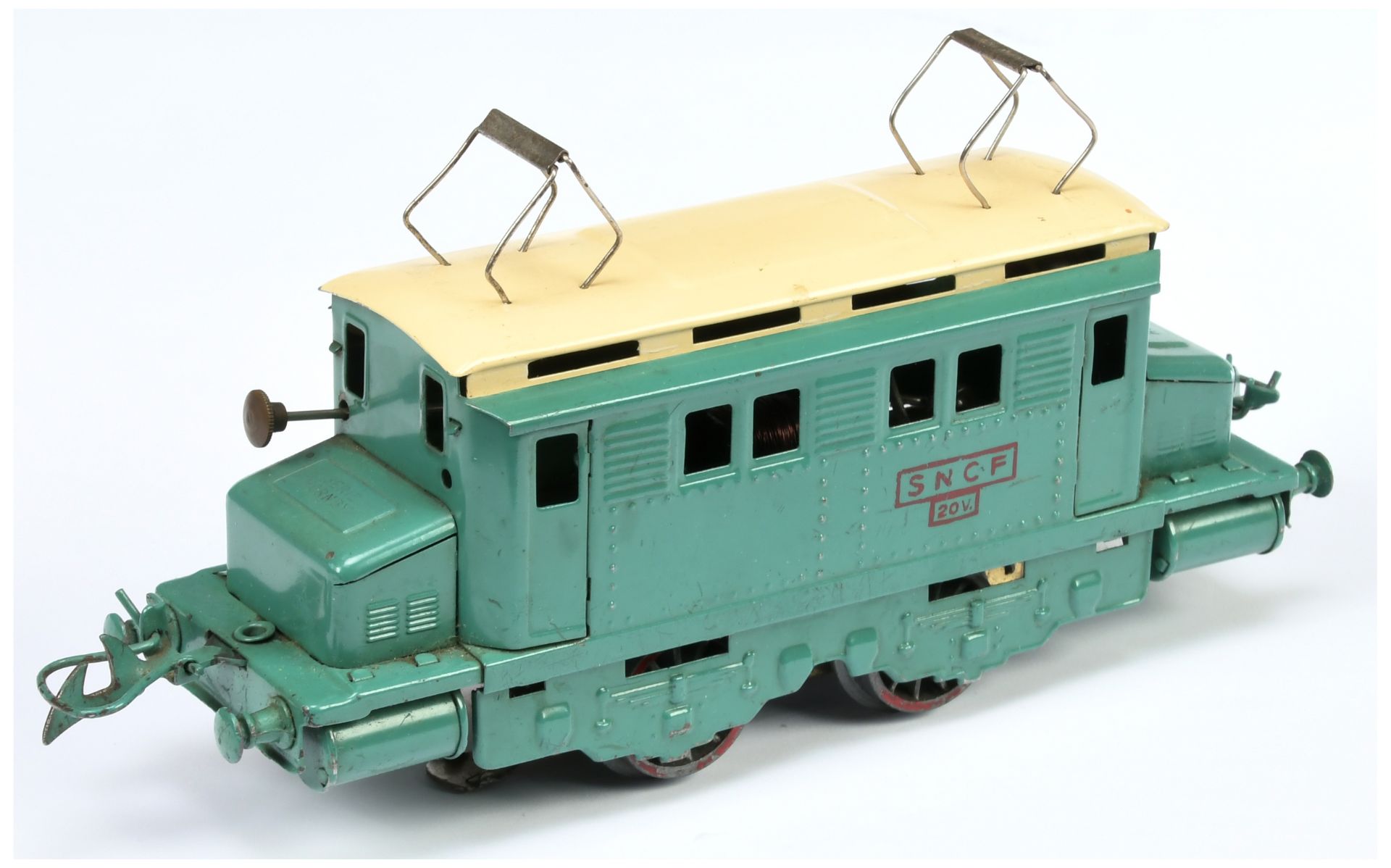 Hornby O Gauge  0-4-0 PO Electric Loco SNCF Turquoise - Bild 2 aus 2