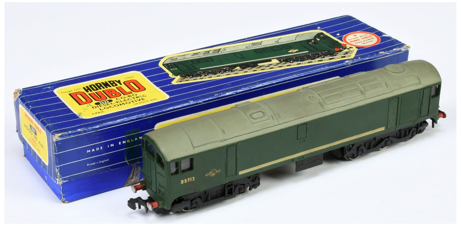 Hornby Dublo 3-rail 3233 Co-Bo BR green Metro-Vic Diesel Loco No.D5713