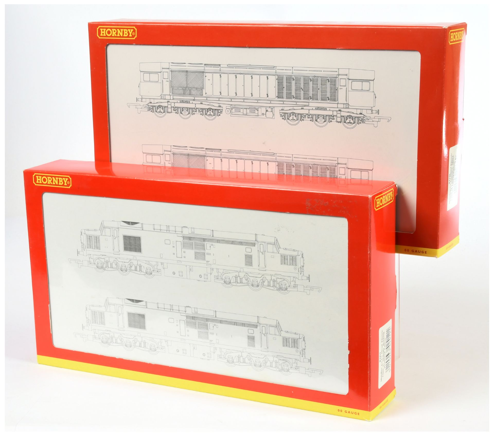 Hornby (China) a pair of Twin Pack Diesel Locomotive Set comprising of 