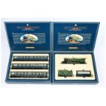 Hornby (GB) R098 Flying Scotsman Two Tender Set and R089 Flying Scotsman 3 Blue/Grey Coach set. B...